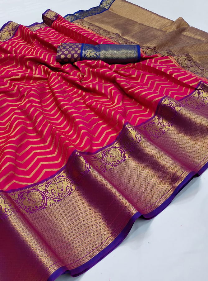 Meera 78 New Exclusive Wear Banarasi Silk Latest Designer Saree Collection